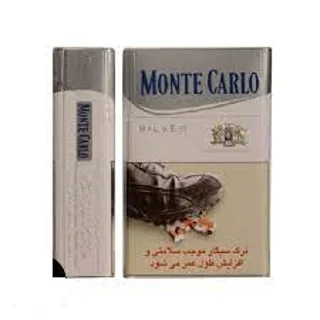 سیگار مونته کارلو نقره ای