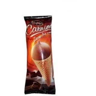 بستنی قیفی شکلاتی دومینو